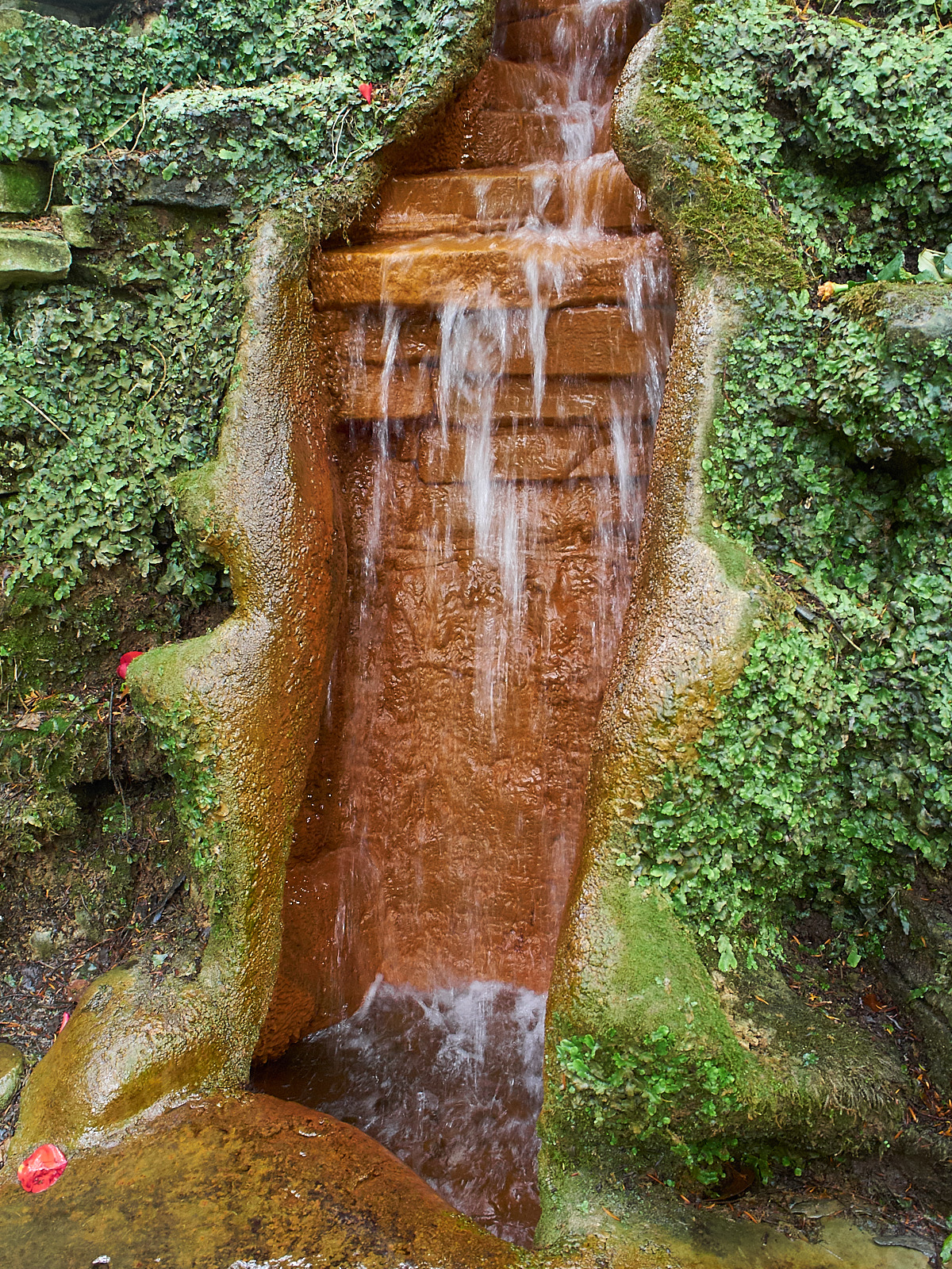 Chalice Well waterfall